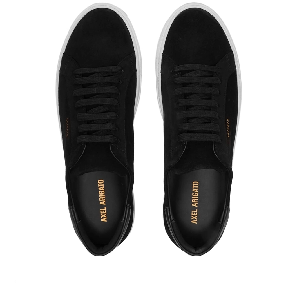 Axel Arigato Men's Clean 90 Suede Sneaker Black